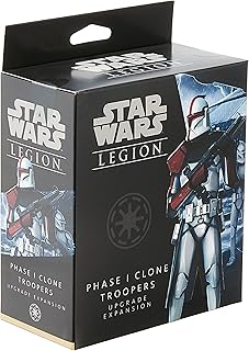 Star Wars Legion Phase I Clone Troopers Upgrade Expansion | Miniatures Game | Strategy Game for Adults and Teens | Ages 14+ | 2 Players | Avg. Playtime 3 Hours | Made by Atomic Mass Games