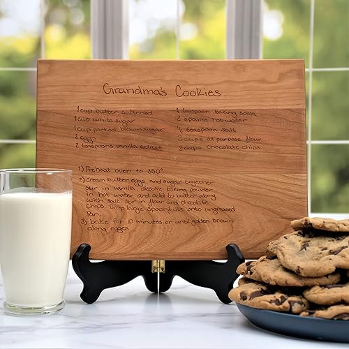 Miniatura 6 de Blue Ridge Mountain Gifts Personalized Laser Engraved Recipe Cutting Board - Wood Cutting Board - Custom Gift for Dad - Great as Wedding Gifts,