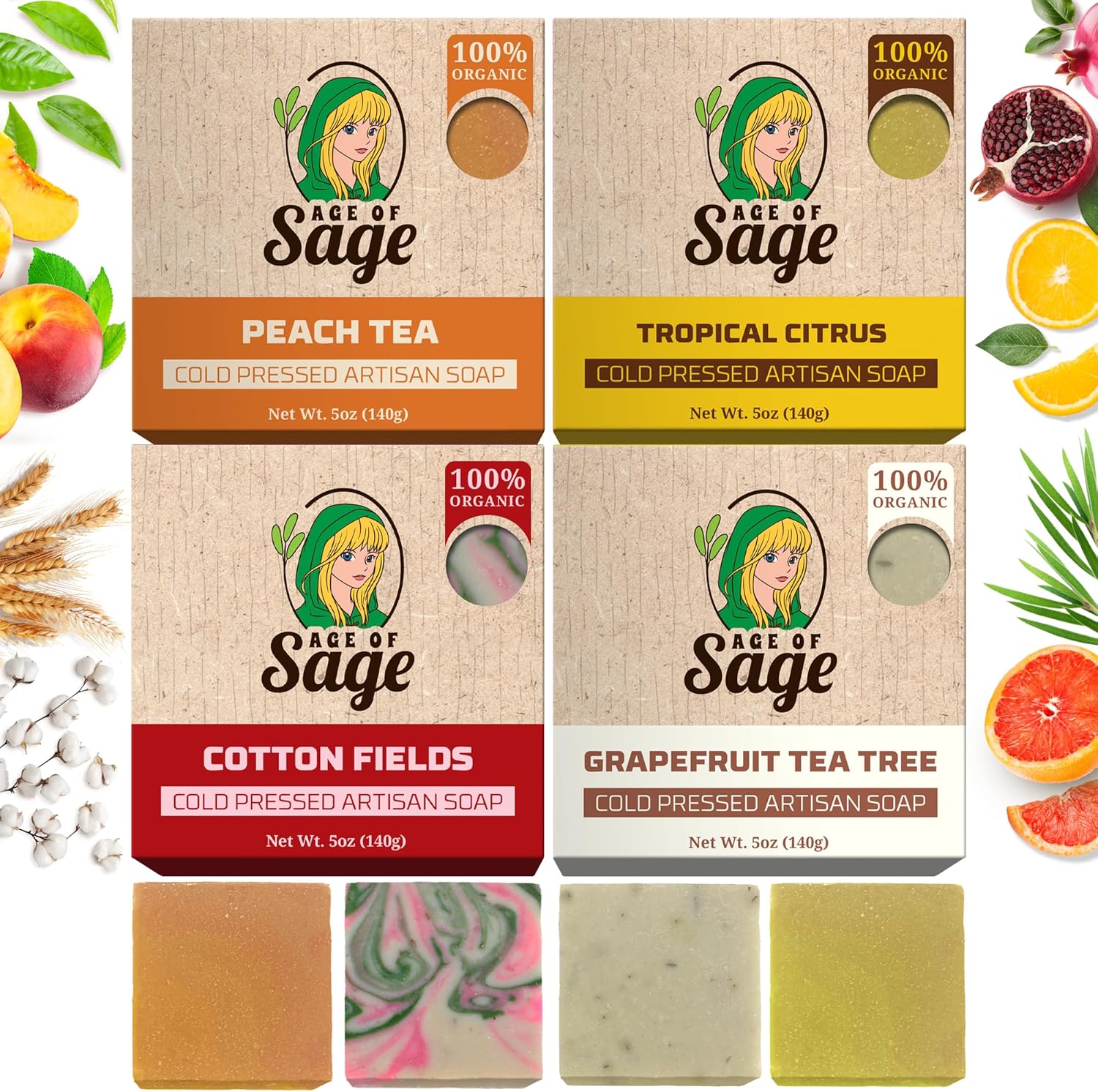 Handmade Artisan Soap Set