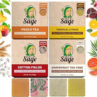 Set de regalo de jabón en barra natural para ...