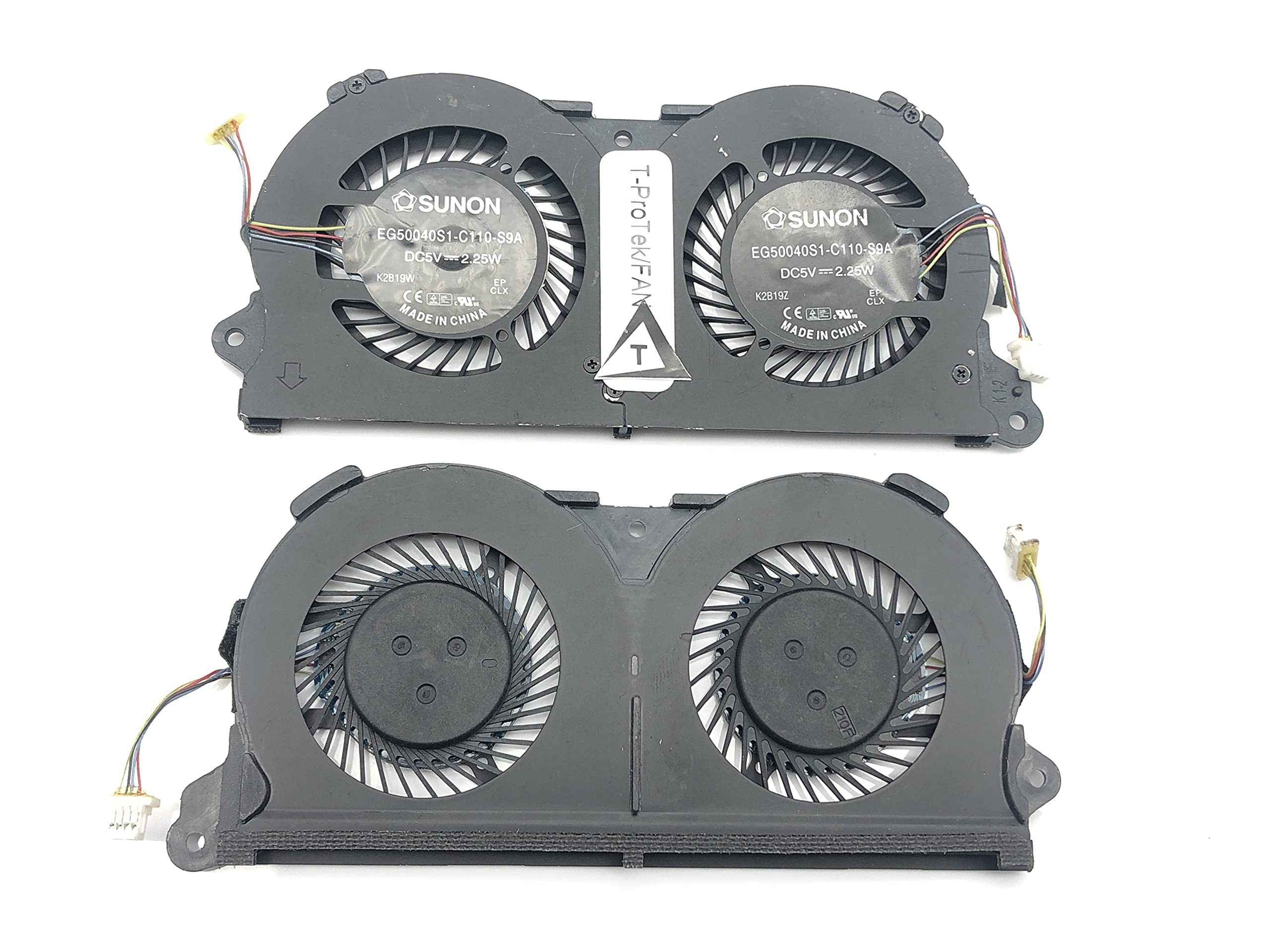 Ventola di raffreddamento per CPU portatile per Asus G750jx-cv161h