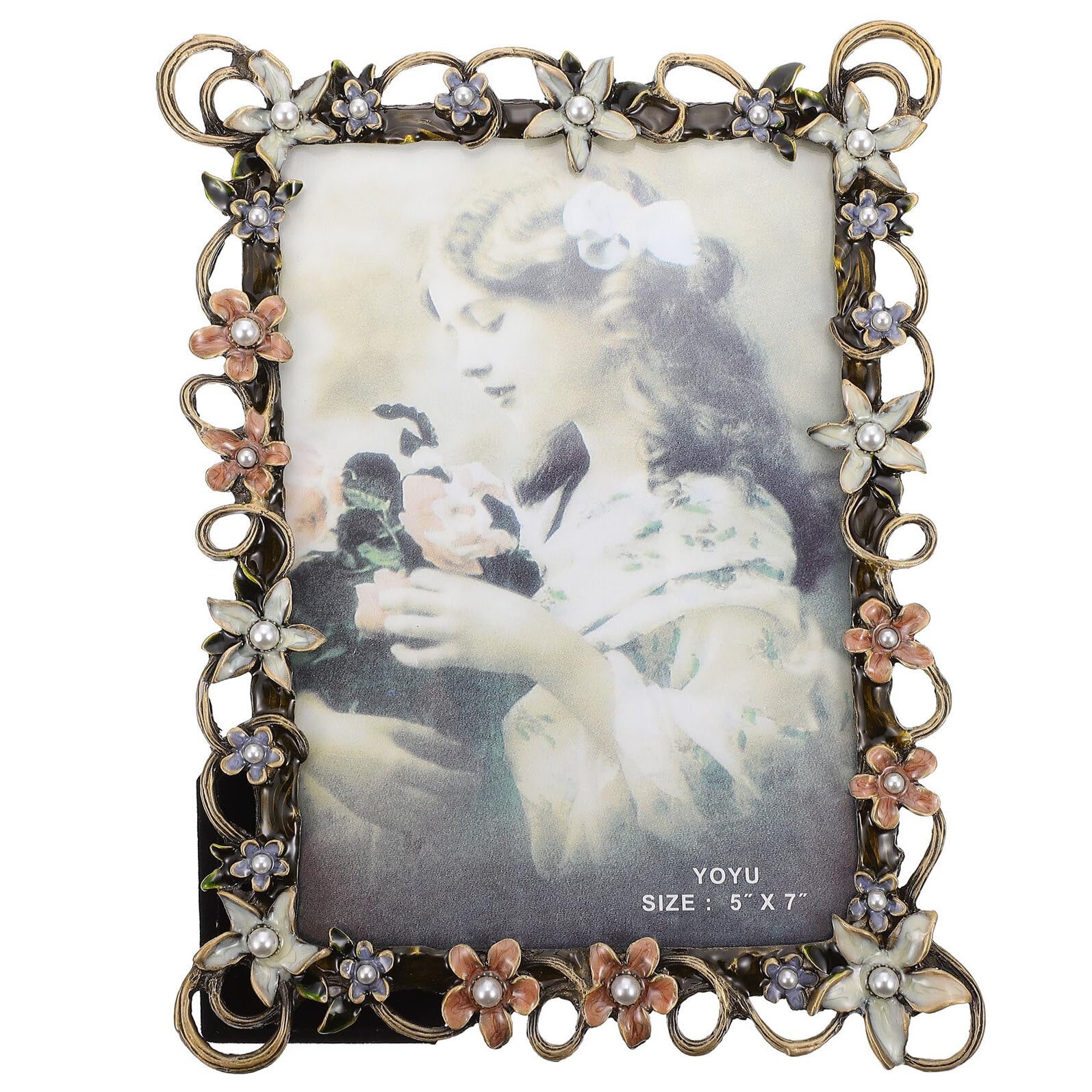 Cadre photo rétro en métal pour embellir votre bureau ou votre salon chic