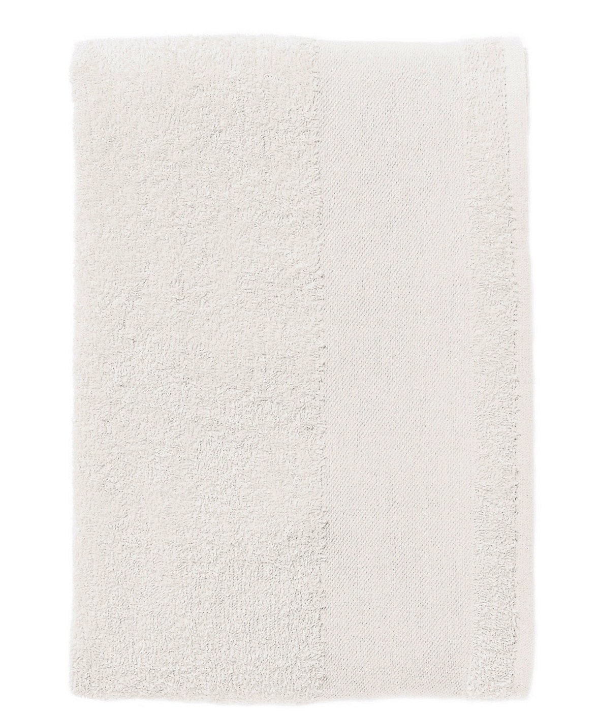 Serviette de toilette blanche SOL'S Island pour le sport et le bain quotidien