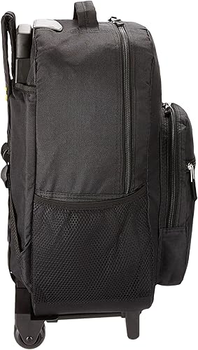 Miniatura 6 de Rockland, bolsa de viaje de 17 pulgadas, con ruedas., Negro), R01-BLACK