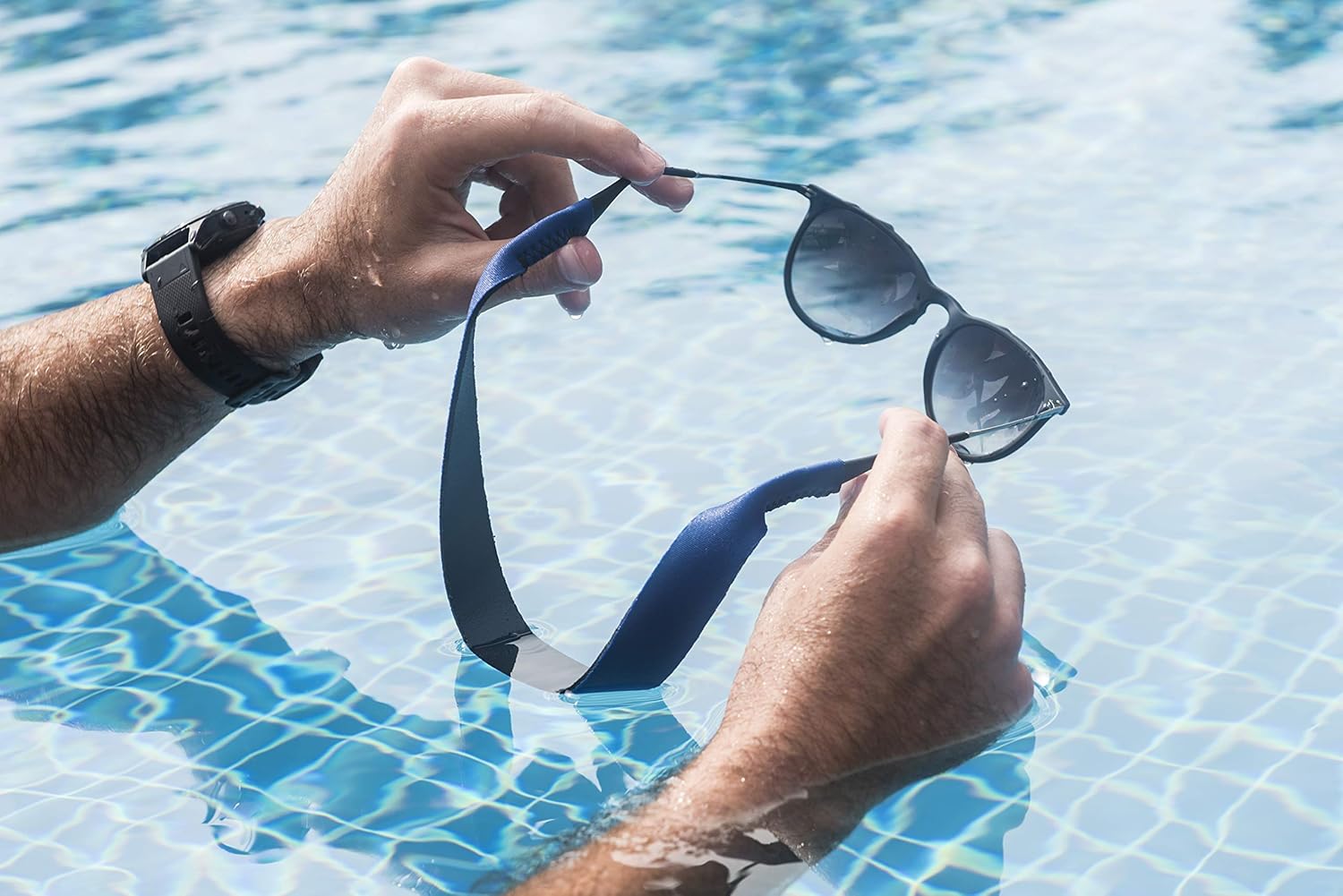 50% Off Discount Aquagear - Sunglasses & Glasses Strap - 2 Pack | Neoprene | All Sports uses - Fits All, Soft and Durable. Safety Glasses Holder, Imported Floating Material. (Royal Blue) Cheapest 🛒 Aquagear - Sunglasses & Glasses Strap - 2 Pack | Neoprene | All Sports uses - Fits All, Soft and Durable. Safety Glasses Holder, Imported Floating Material. (Royal Blue)