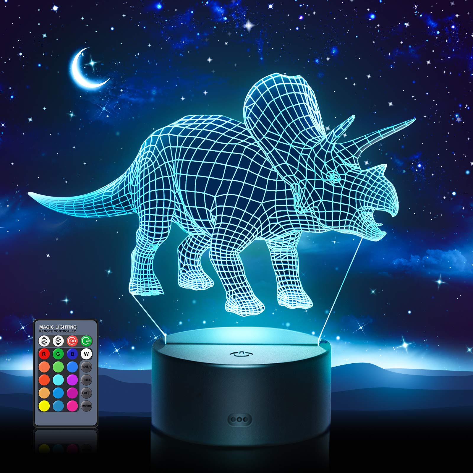 EUCOCO Dinosauri Luce Notturna Bambini, Idee Regalo Natale 2023 Regalo  Bambino 3 4 5 6 7 8 Anni Dinosauri per Bambini Giochi Bambini 3 4 5 6 7 8  Anni Giocattoli Bambino 3 4 5 6 7 8 Anni : : Illuminazione