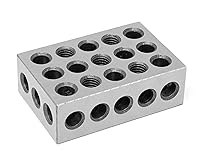 Vista 4 de WEN 10423 bloques de precisión endurecida con acero de 3 x 2 x 1 pulgada, paquete de dos