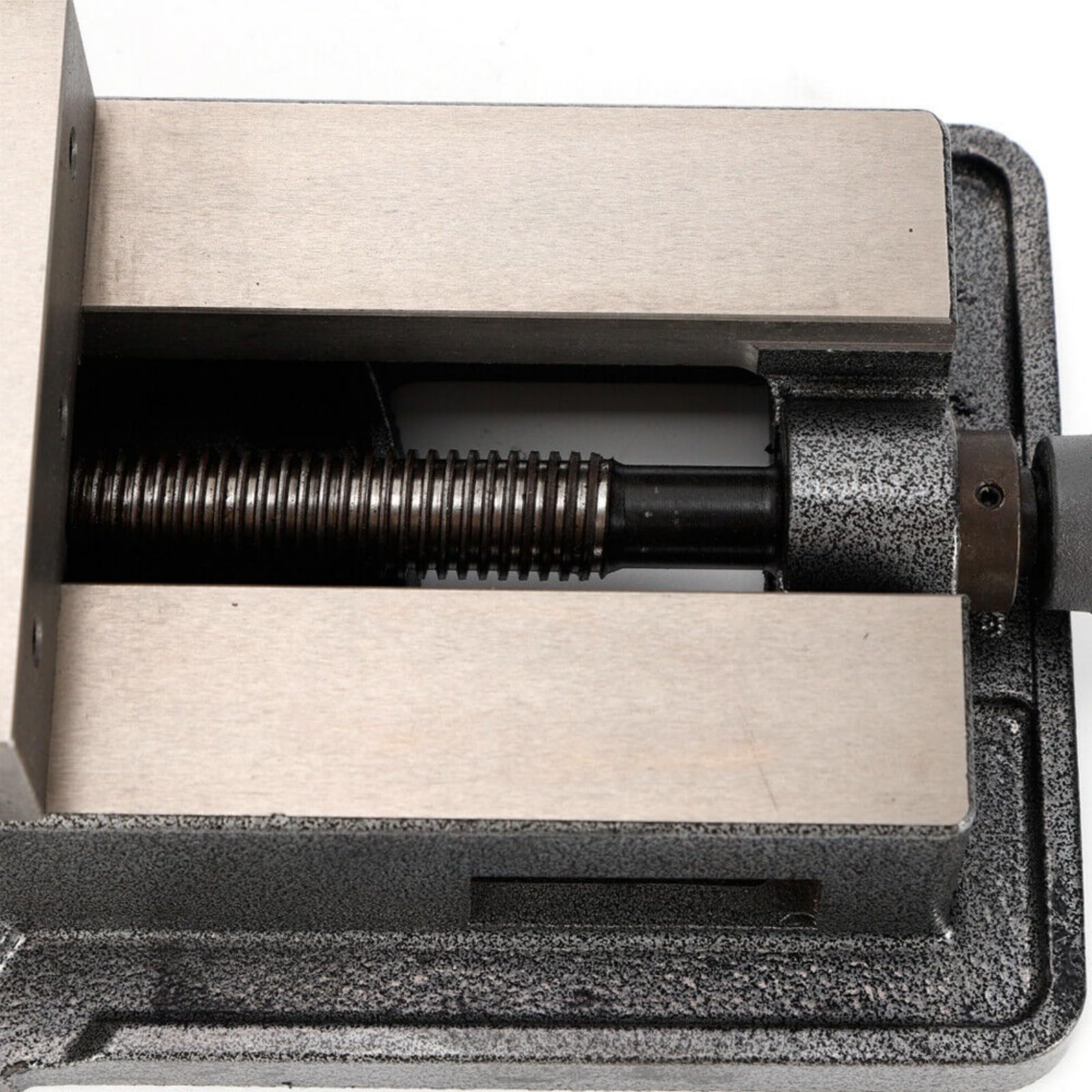 Banco de precisión CNC con cerradura de sujeción Vise Fresadora Bench Clamp Vice 6 pulgadas, se puede utilizar para sierras, limas, cincelar algunos trabajos de montaje y desmontaje