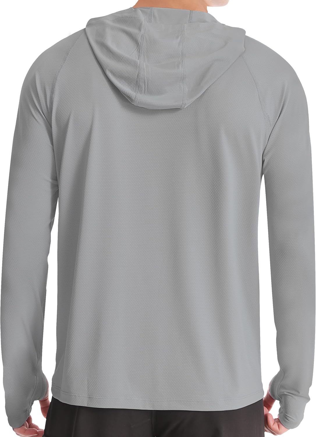 Roadbox UPF 50+ Fishing Shirts for Men, Long Sleeve UV Protection Sun Hoodie, Swim Rash Guard for Hiking Running Workout - Image 2