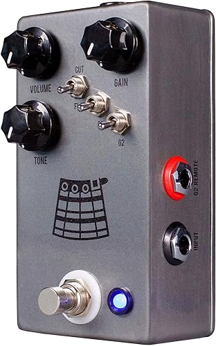 Vista 4 de JHS Pedals JHS The Kilt V2 - Pedal de efectos de guitarra Overdrive y Fuzz