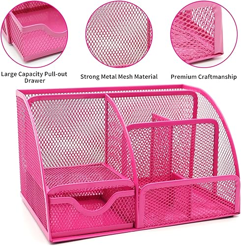 Miniatura 8 de Juego de organizadores y accesorios de escritorio verde 12 en 1, regalos verdes para compañeros de trabajo, suministros de oficina verdes que