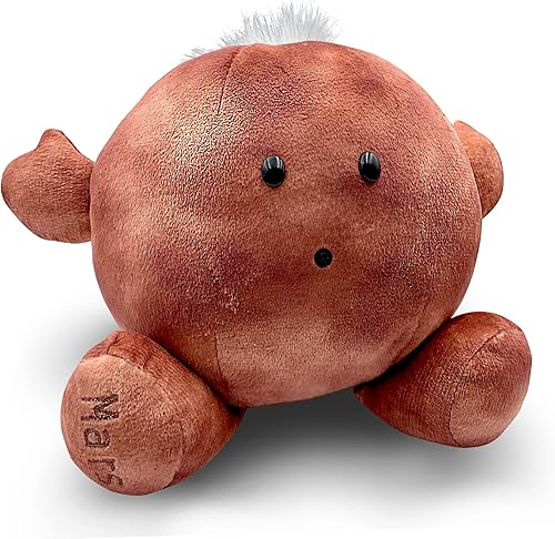 Celestial Buddies Mars Buddy Peluche de peluche suave de 9 pulgadas, características bordadas, divertidos datos del planeta rojo etiqueta para