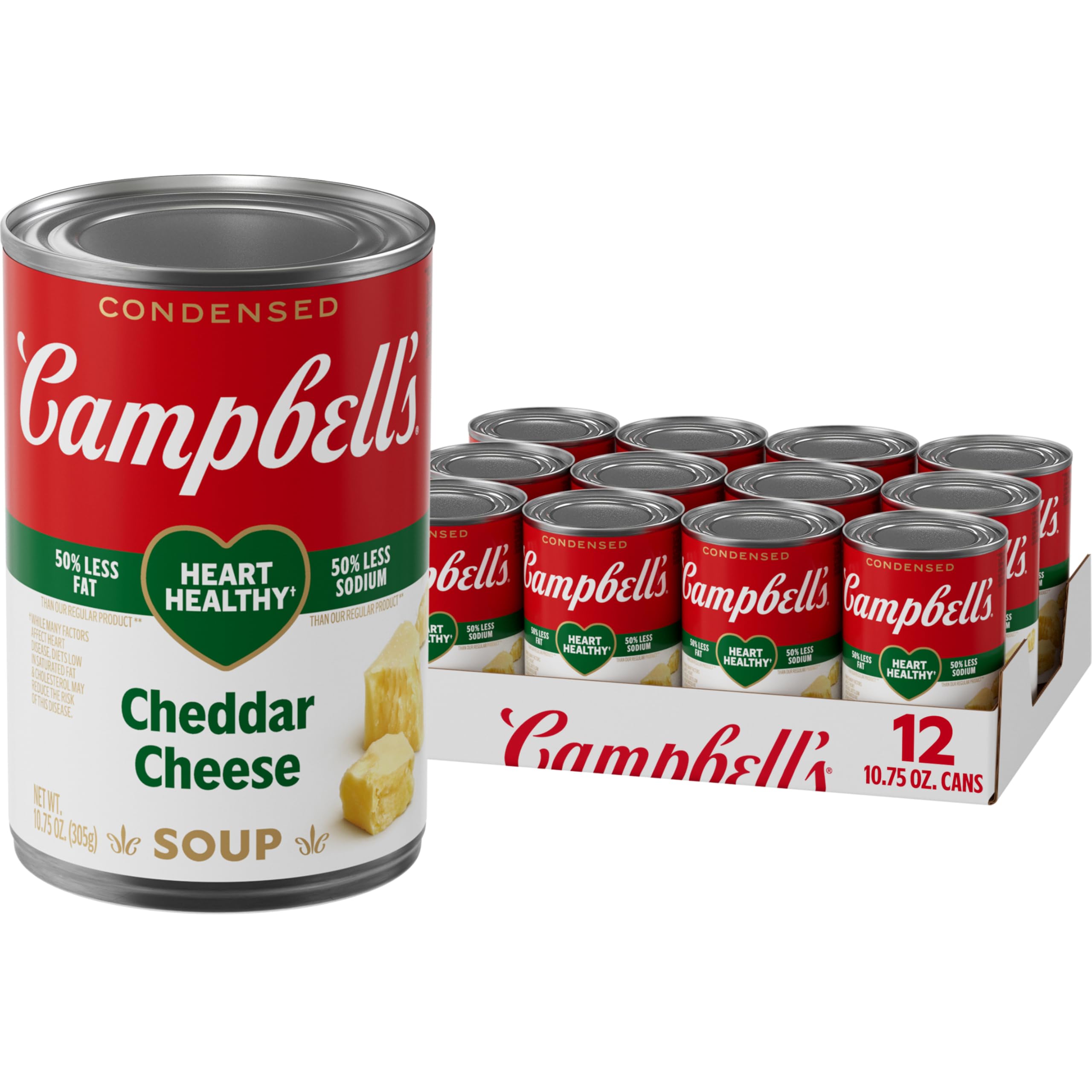 Amazon.com : Campbell's Condensed Heart Healthy Cheddar Cheese