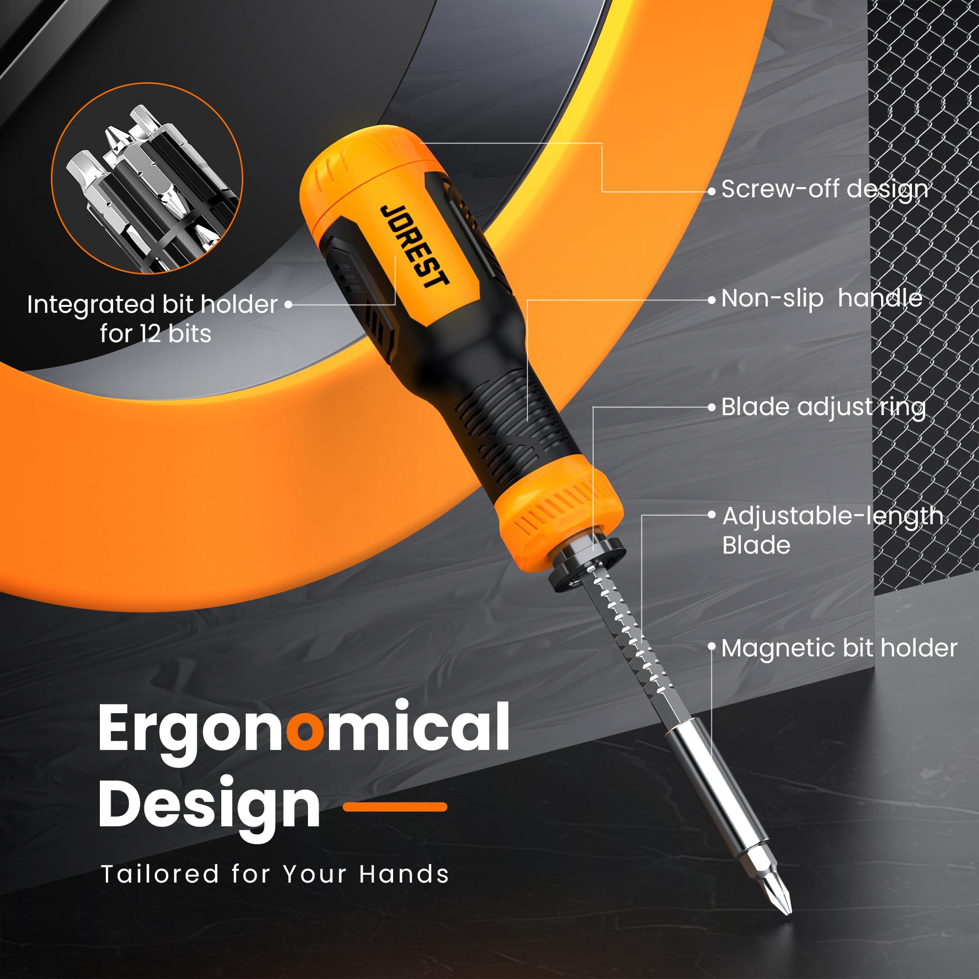 Jorest 25-in-1 Multi Screwdriver Set - DIY Tool -3 Jorest 25-in-1 Multi Screwdriver Set - DIY Tool -3