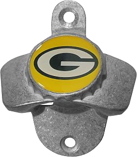 Siskiyou Sports NFL Green Bay Packers Wall Bottle Opener