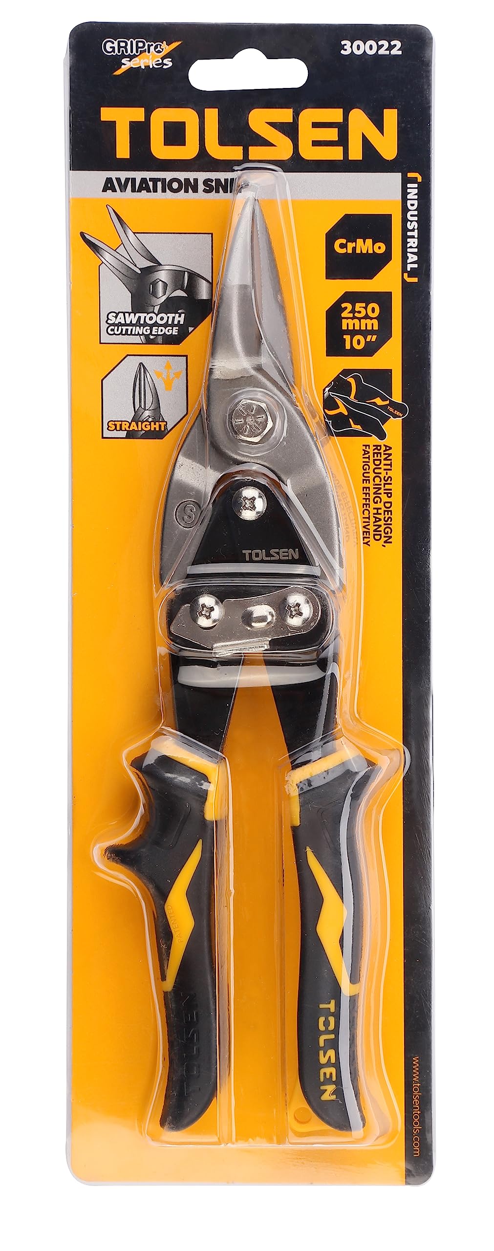 Finder 12 Cisailles à Métaux Longues Coupe Droite 300mm - Lames CR-V Puissantes Pour Tôle