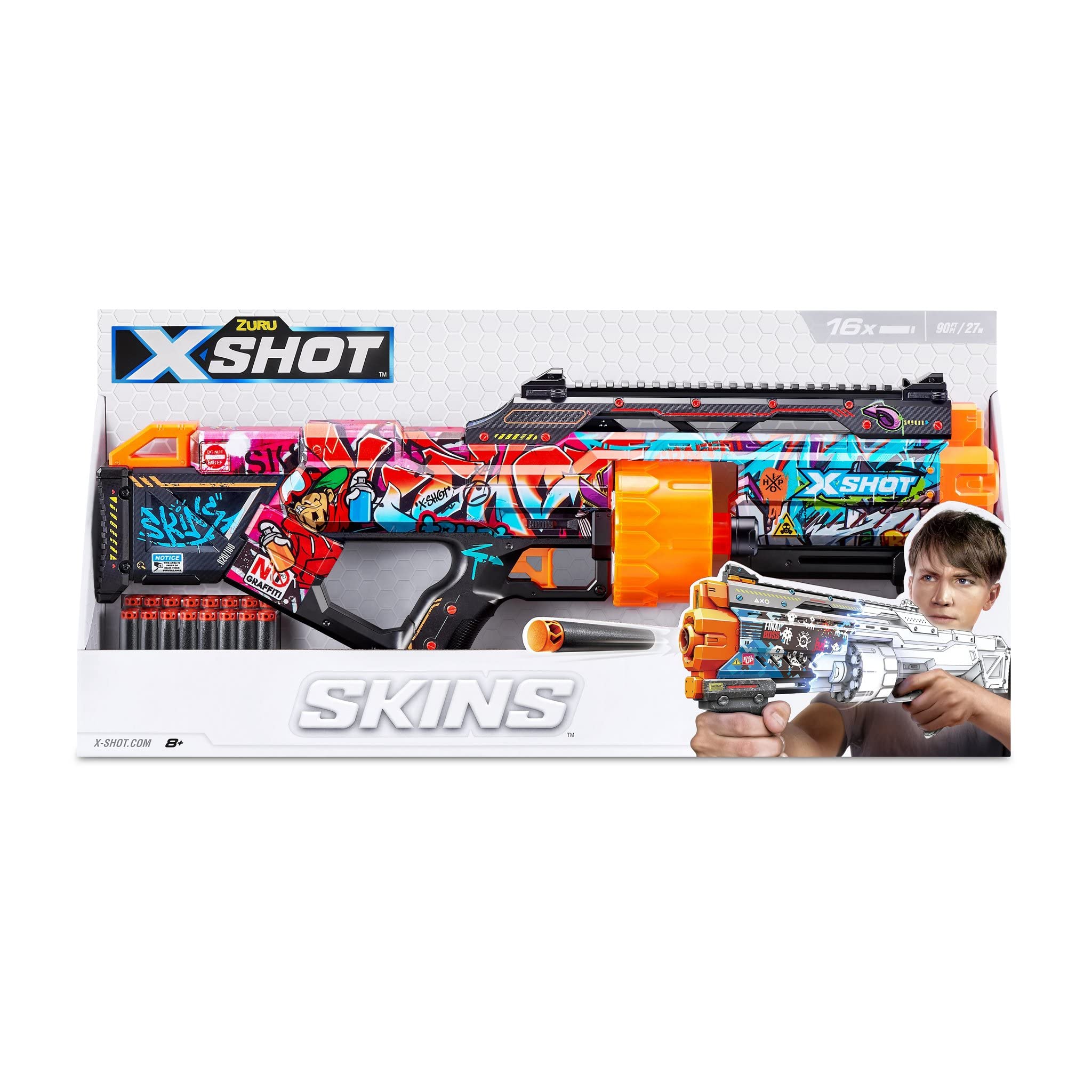 Amazon.co.jp: X-Shot Skins ラストスタンド グラフィティ フェザー