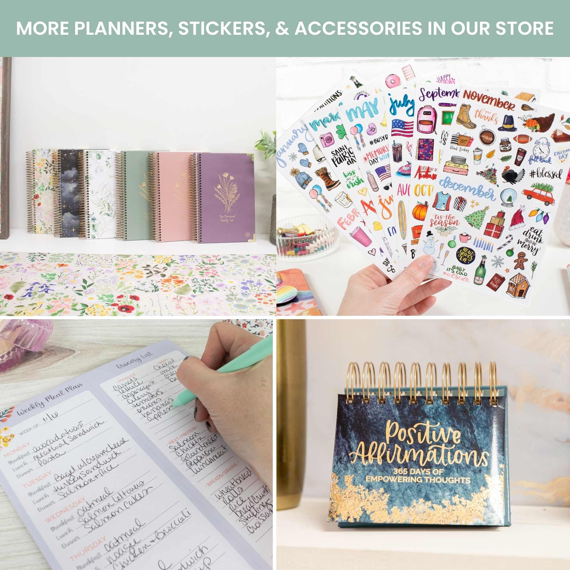 bloom daily planners HARDCOVER Planer 2026 (od stycznia do grudnia) - organizer do celów zadań A5, miesięczny i tygodniowy inspirujący plan, 14 x 21 cm, impreza w ogrodzie, beżowy