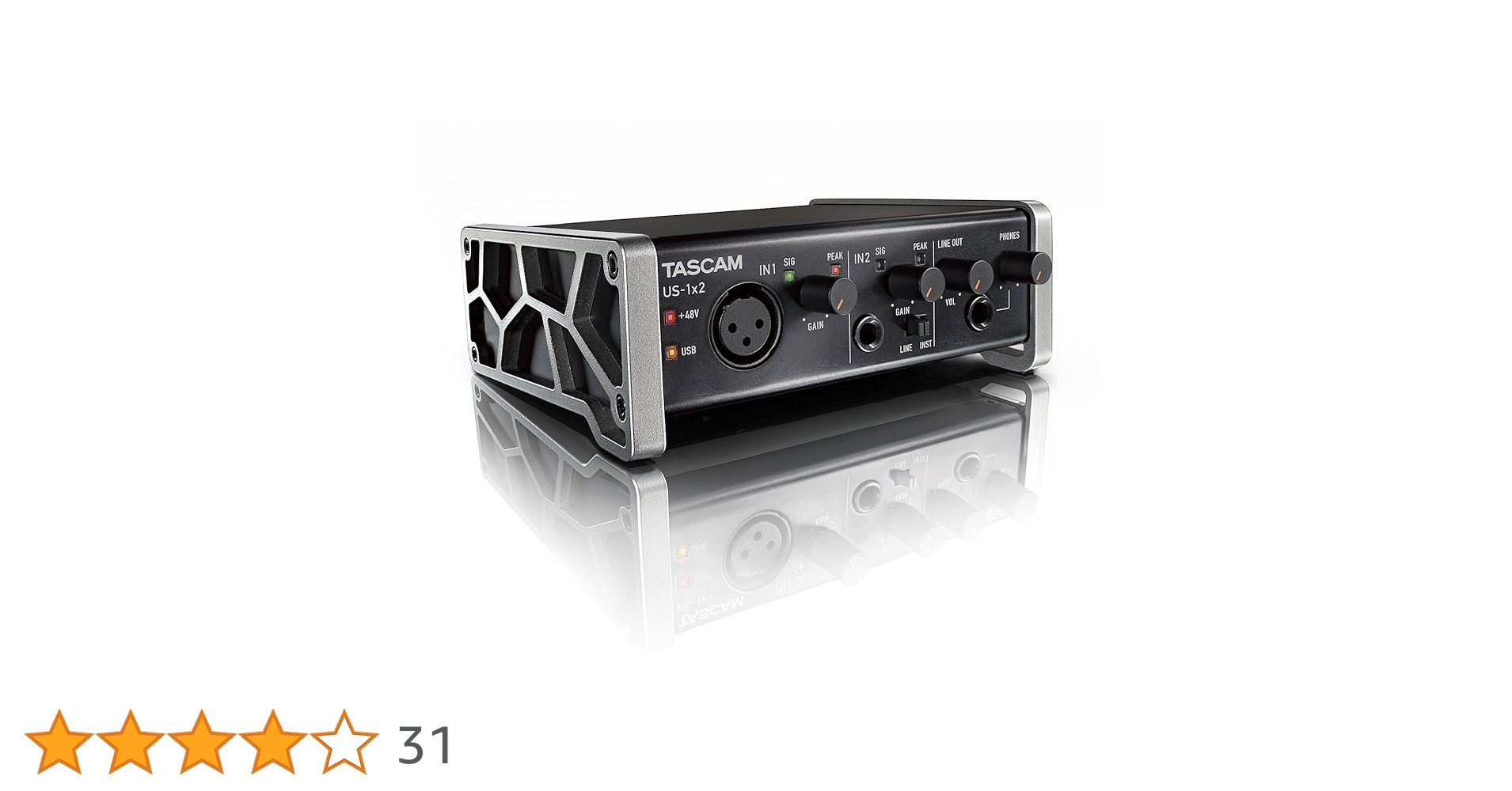 TASCAM US-1x2 USBオーディオインターフェース US-1x2 | USBオーディオインターフェース | TASCAM (日本)