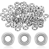 Vista 7 de 200 unidades de arandelas tazón con cabeza avellanada #4, arandelas de acabado de acero inoxidable 304, color negro