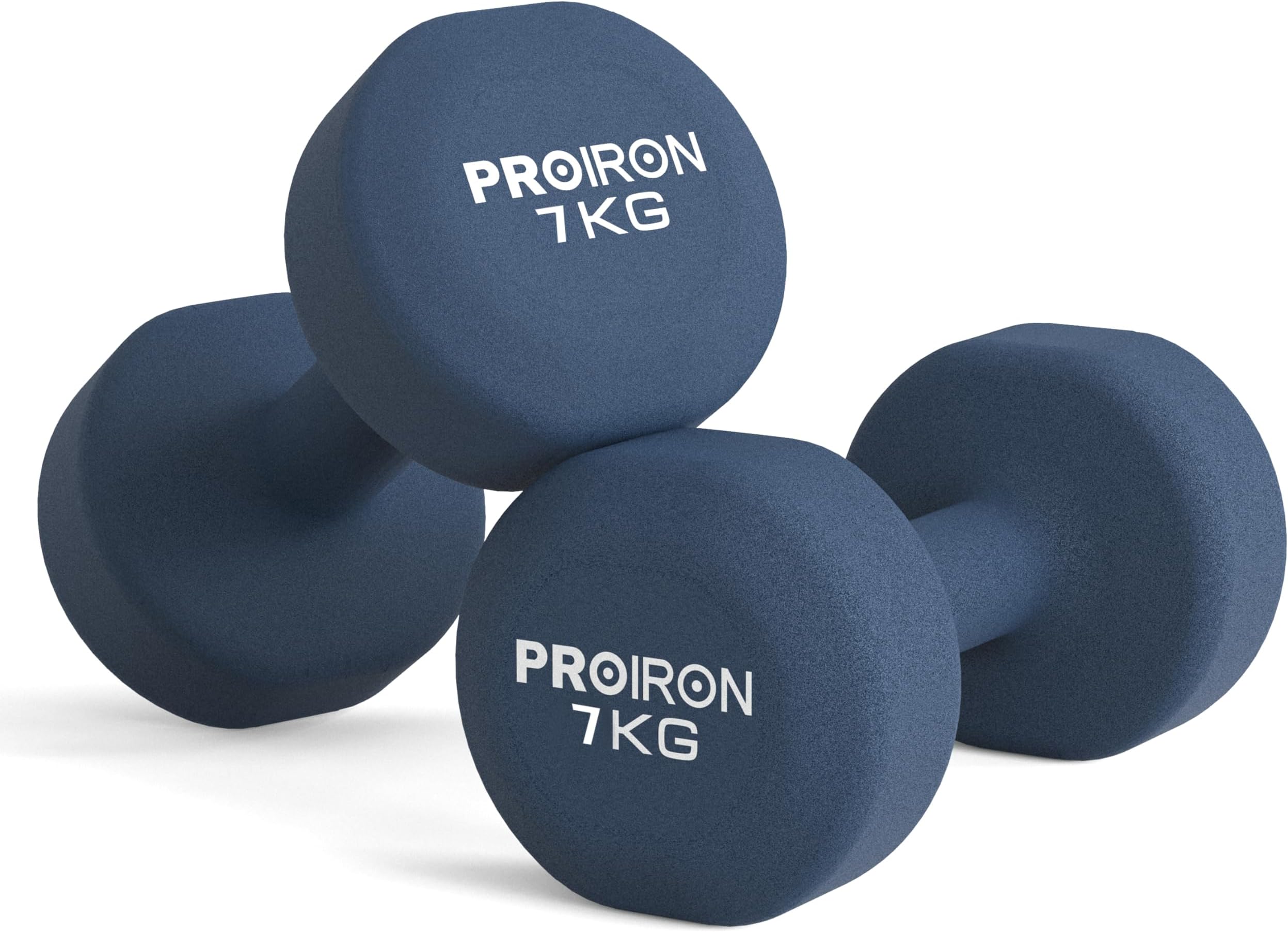 PROIRON Neoprene Dumbbells Weights Exercise & Fitness Dumbbells in 1kg 1.5kg 2kg 3kg 4kg 5kg 8kg 10kg Pair
