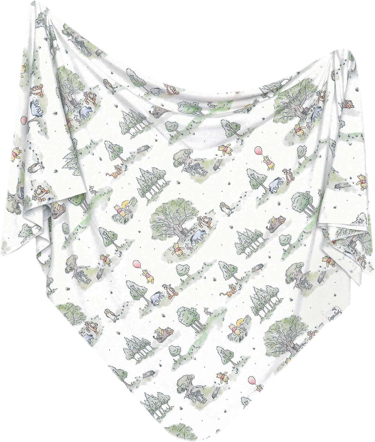 Copper Pearl Large Premium Knit Baby Swaddle Receiving Blanket Hundred Acre Wood