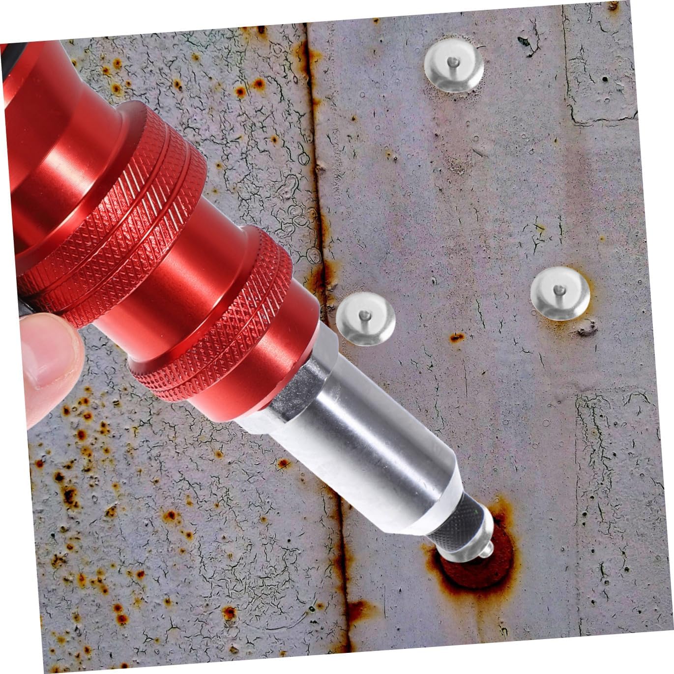 ABOOFAN 1 Set Cordless Rivet Tool Adapter Electric Riveter Head for Drills Aluminum Alloy Durable Portable Upgrade Your Drilling Efficiency with Easy Use Compatible with Cordless Riveting