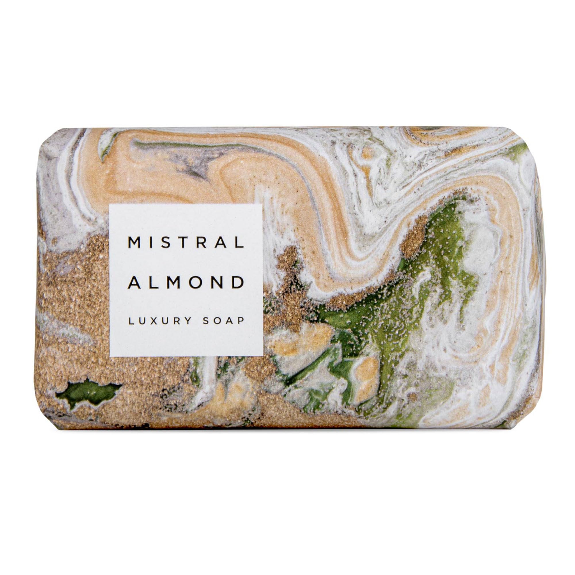 Mistral Marbles Bar Soap Shea Butter Almond 2 Bars