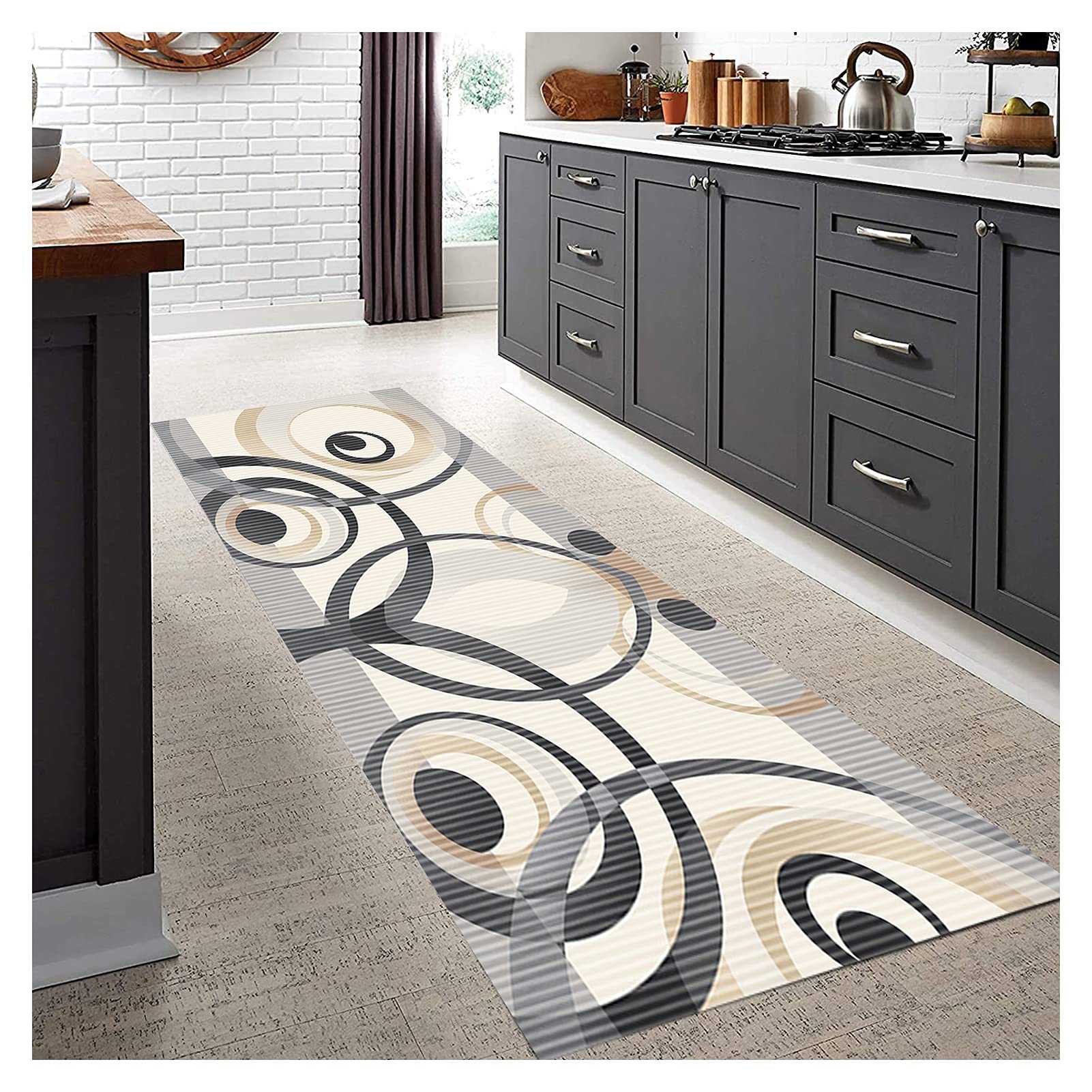 Tapis de décoration intérieure moderne lavable et personnalisables