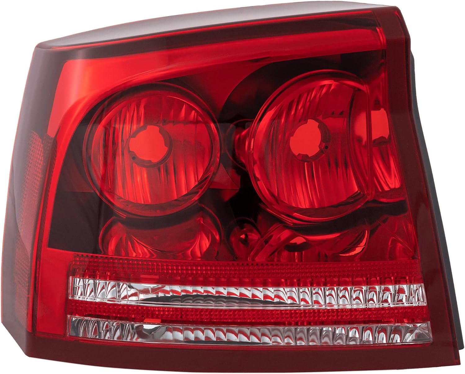 Compatible with 06-08 Charger Taillight Taillamp Rear Brake Light Tail Lamp w/o Bulb Left Driver Side