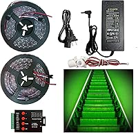 Vista 7 de PIR Sensor de movimiento LED Luces de escalera para interiores y exteriores Escalera Escalera Kit de iluminación con 3000K blanco cálido COB