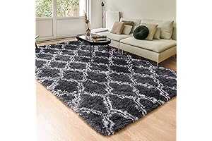 Unirea Shag Area Rug: Comfort and Style for Modern Living