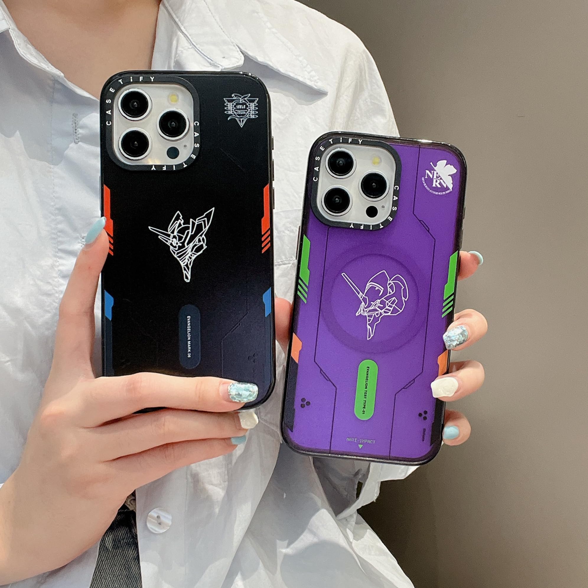 casetify×エヴァンゲリオンスマホケース iPhone16 Amazon.co.jp: 新世紀エヴァンゲリオン スマホケース IPhone16
