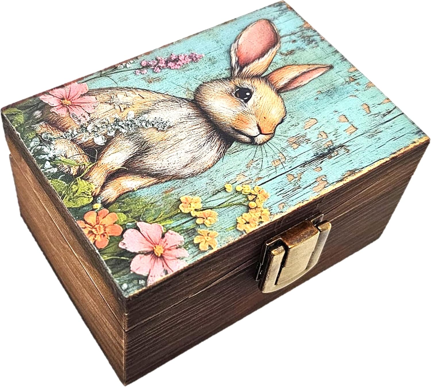 Owl Trinket Box I Jewelry Keepsake Box I Animal Lovers Gift Idea (4x2.75 - Owl on Books) image 5