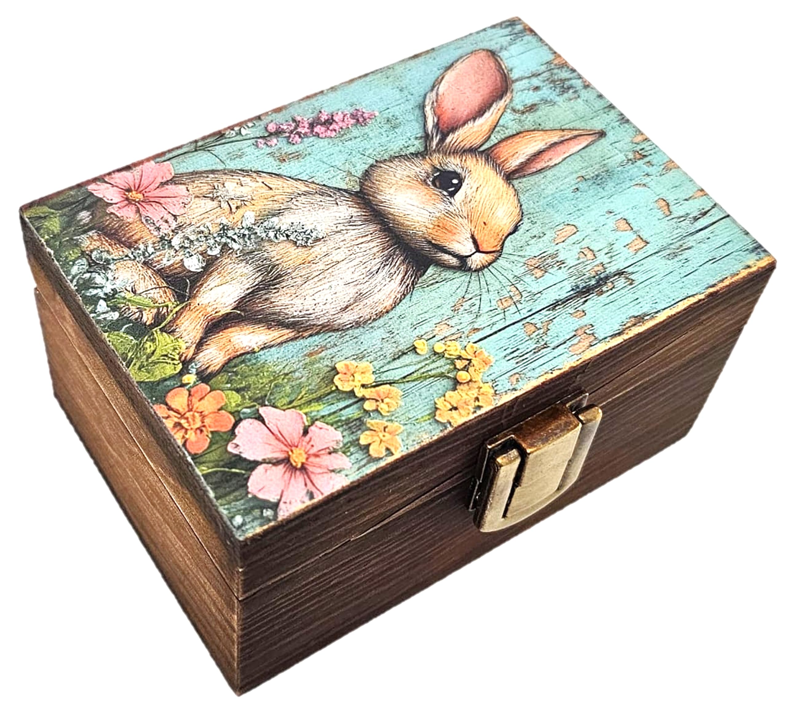 JB Premium Trinket Keepsake Jewelry Box (Rabbit)