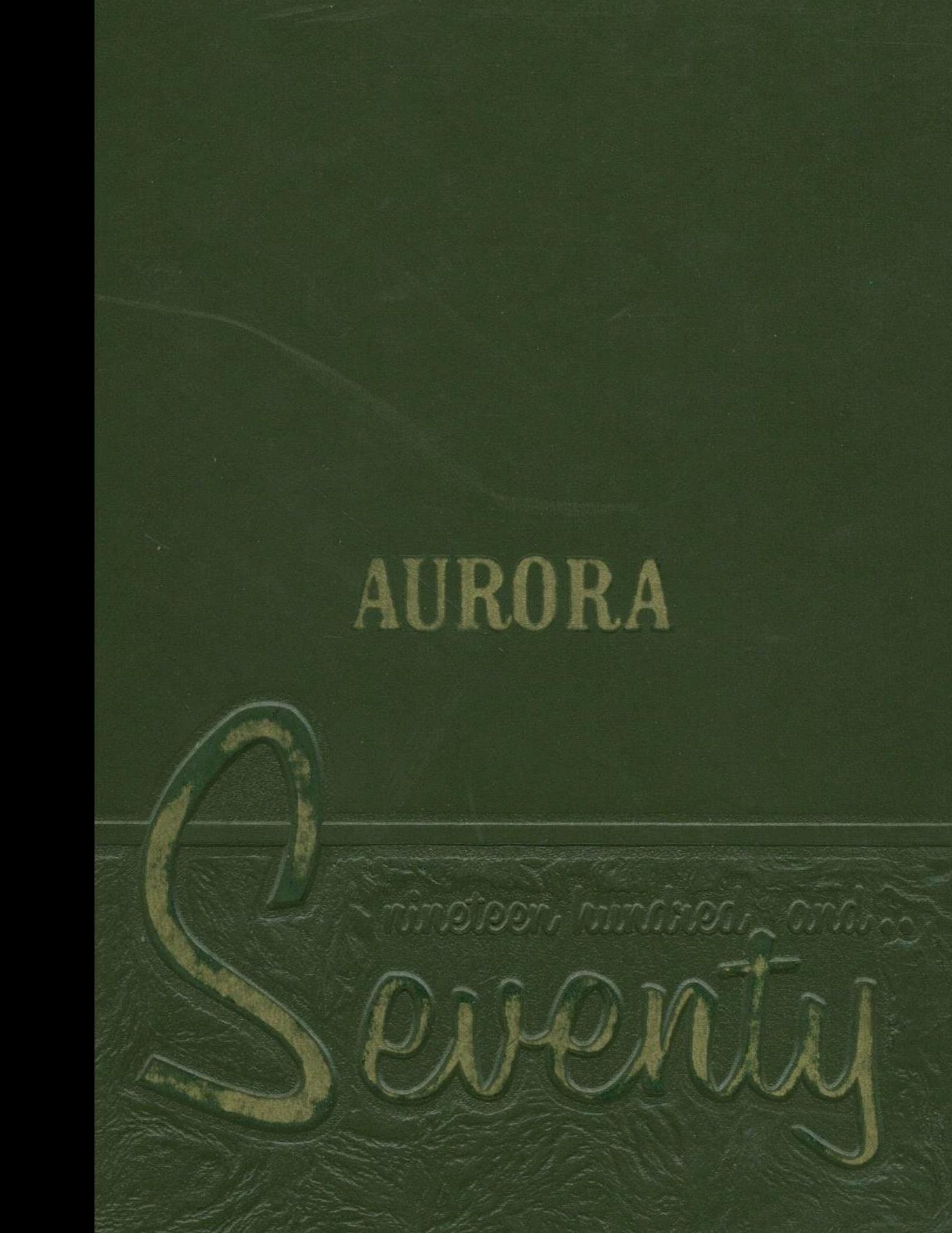 (Reprint) 1970 Yearbook: Eastern High School, Greentown, Indiana