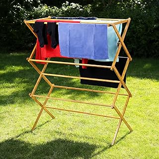 Collapsible Bamboo Drying Rack