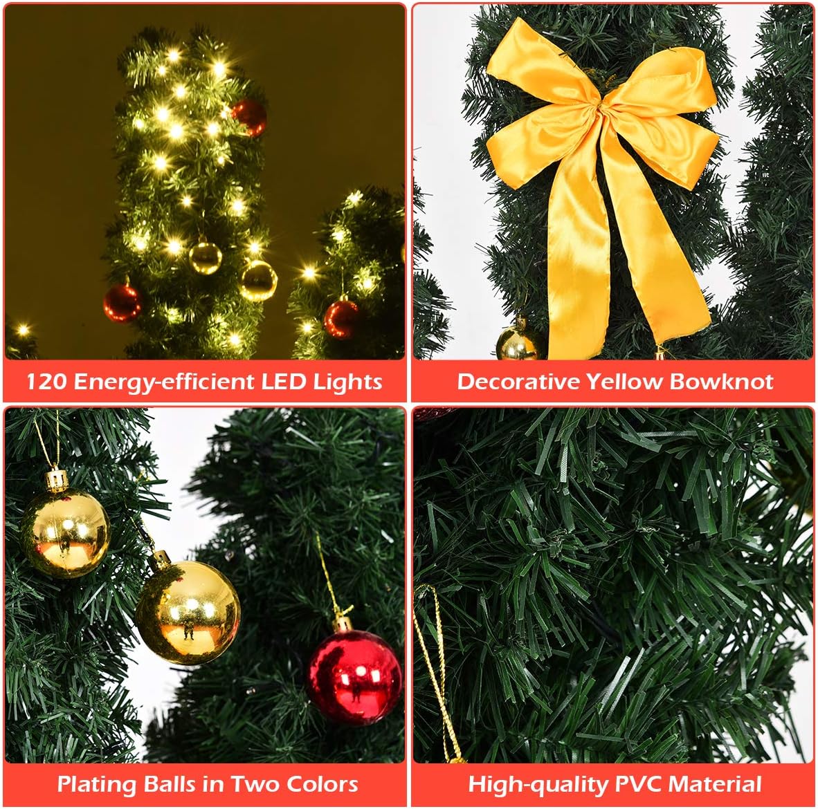 Exclusive Discount 70% Price Goplus Pre-Lit Artificial Cactus Christmas Tree with LED Lights and Ball Ornaments, Perfect Holiday Decoration Indoor Xmas Tree 40% Off Discount Goplus Pre-Lit Artificial Cactus Christmas Tree with LED Lights and Ball Ornaments, Perfect Holiday Decoration Indoor Xmas Tree