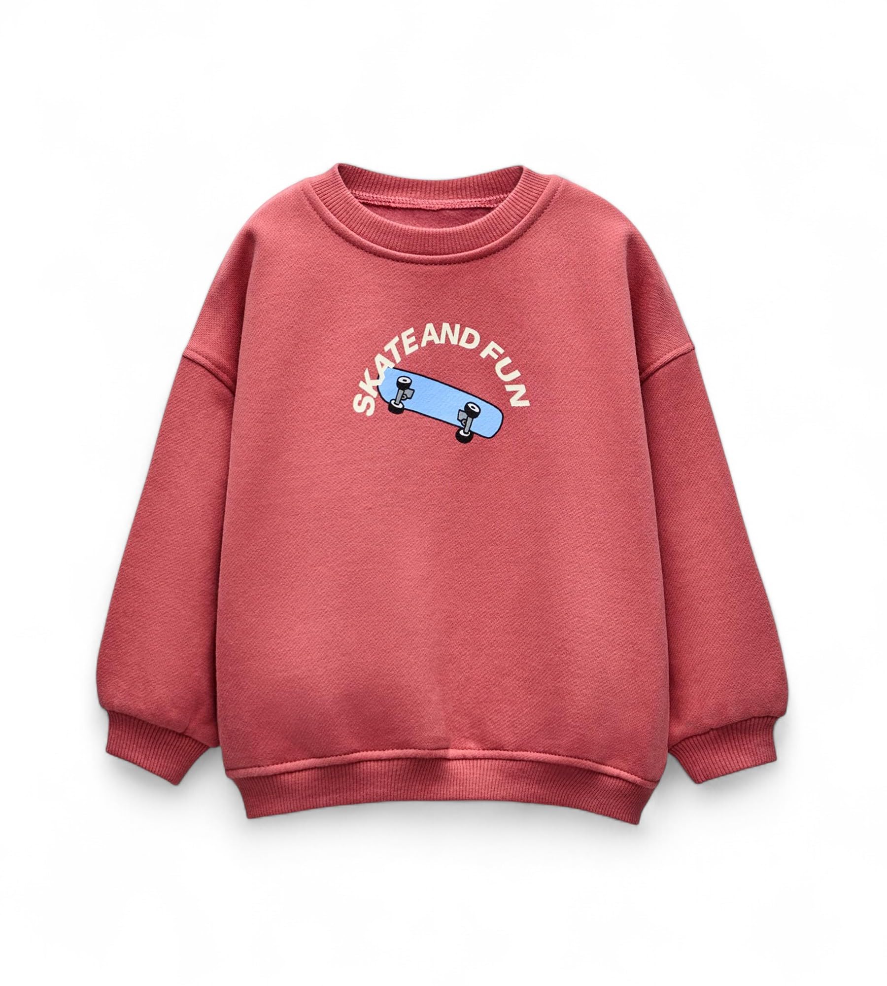 Alan Jones Clothing Boys & Girls Oversized Sweatshirt | Graphic Print | Age 3-10 Years | Warm & Comfortable Kids Pullover-picture-18