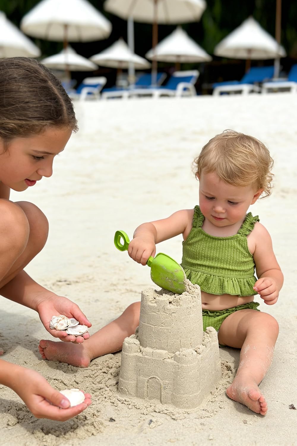 Happy Town Baby Infant Swimsuit Girl Toddler Bathing Suit Girl Summer Beach Bikini Tankini 2-Piece Swimwear 3-24 Months 2t-5t - Image 2