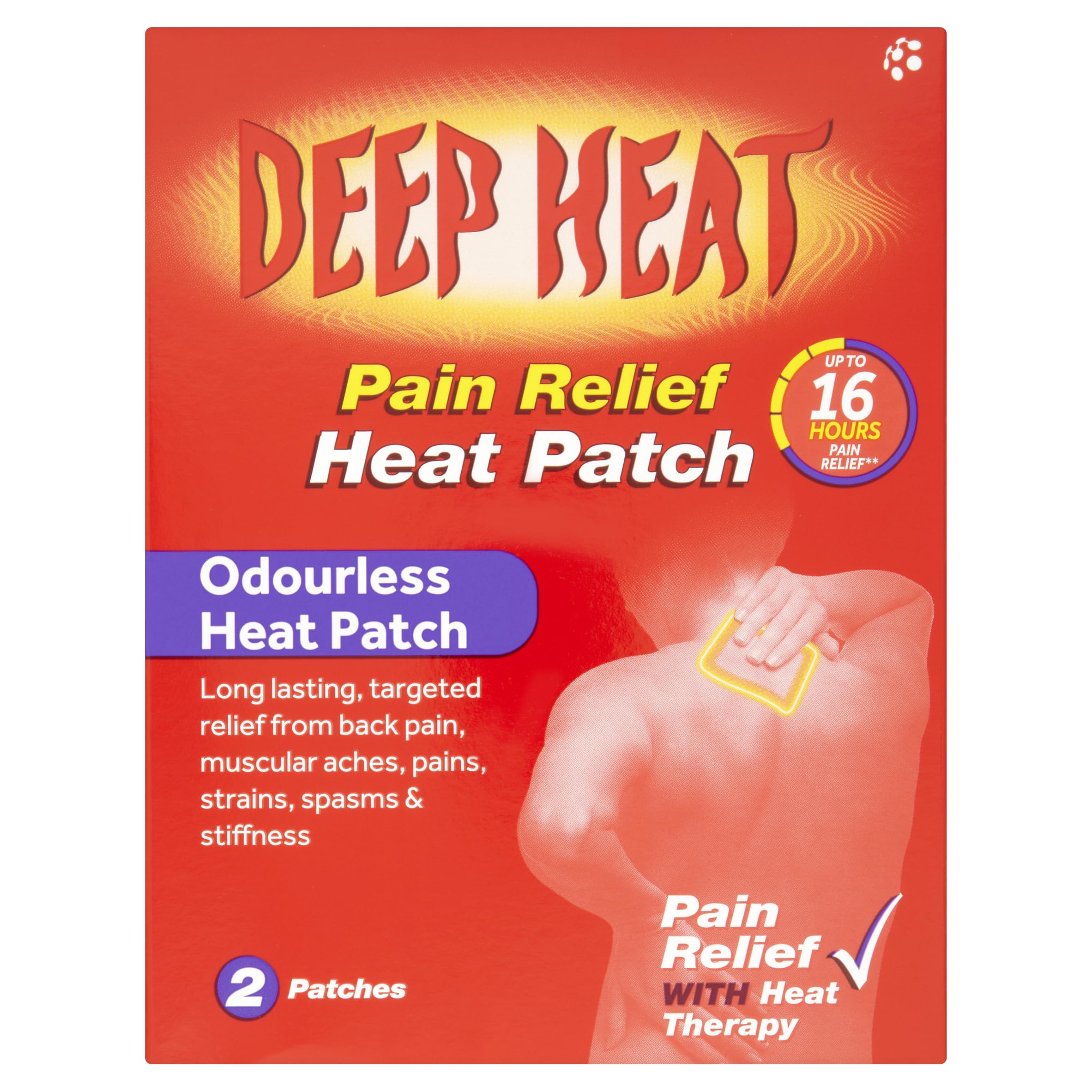 Deep Heat Pain Relief Heat Patch (2Patches)