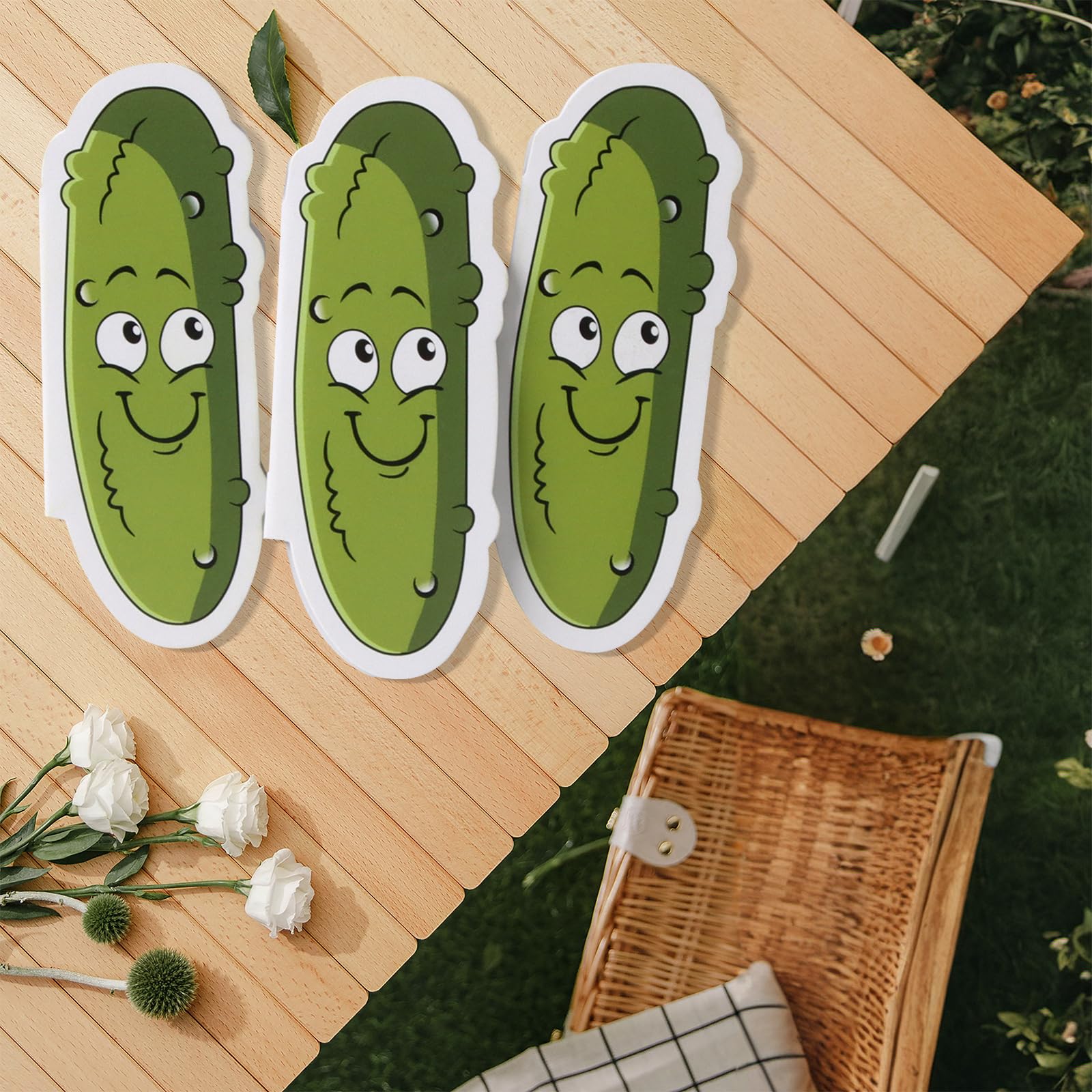 Positive Pickle Emotional Support Affirmation Cards, Mini Affirmation Card Jar, 30 Unique Positive Messages, Decorative Jar for pressure Relief Gift