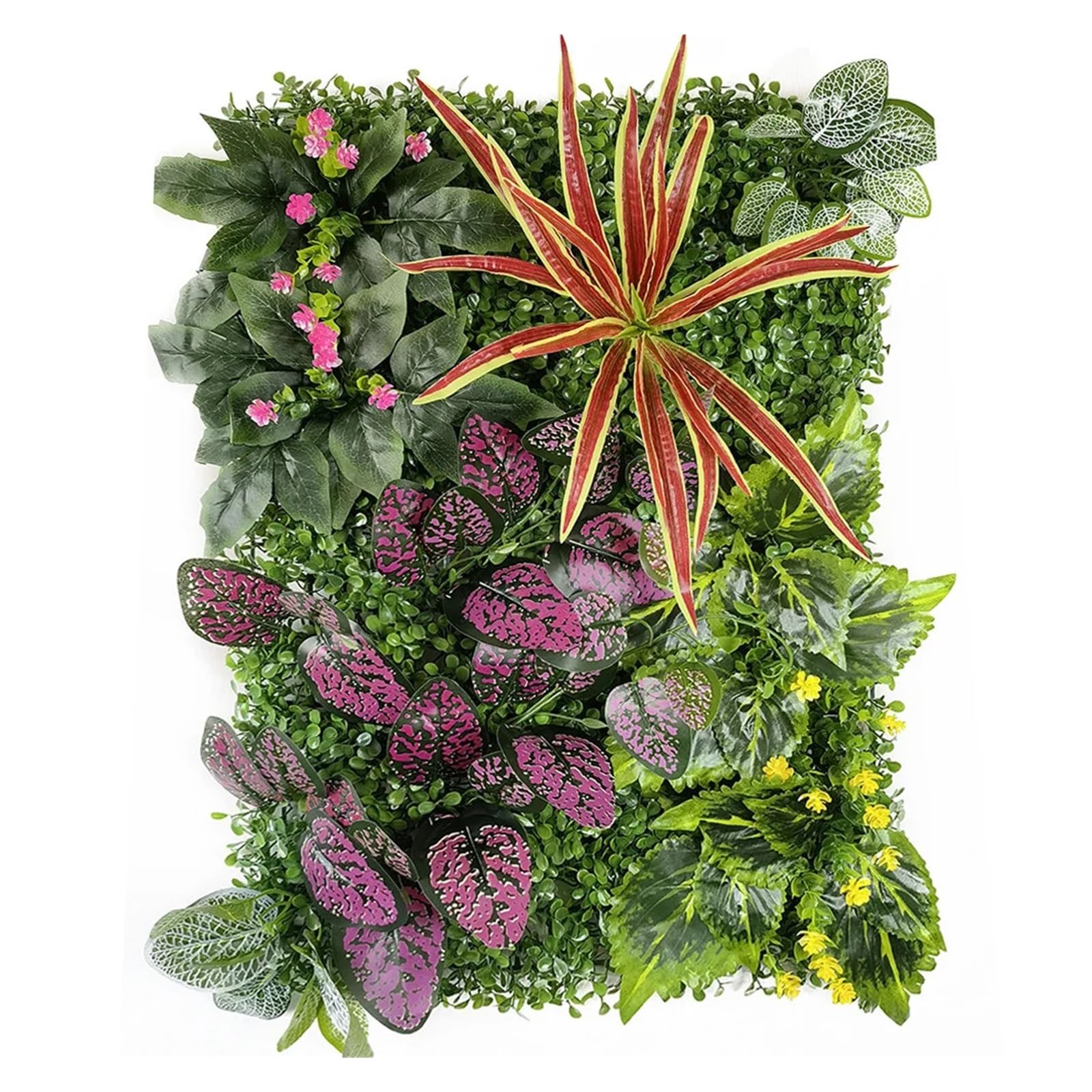 cKqYYdSxiaOCheN 40X60CM Green Plant Wall Artificial Plant Wall Outdoor Fake Lawn Wall Decoration Vertical Green Wall Background(3)