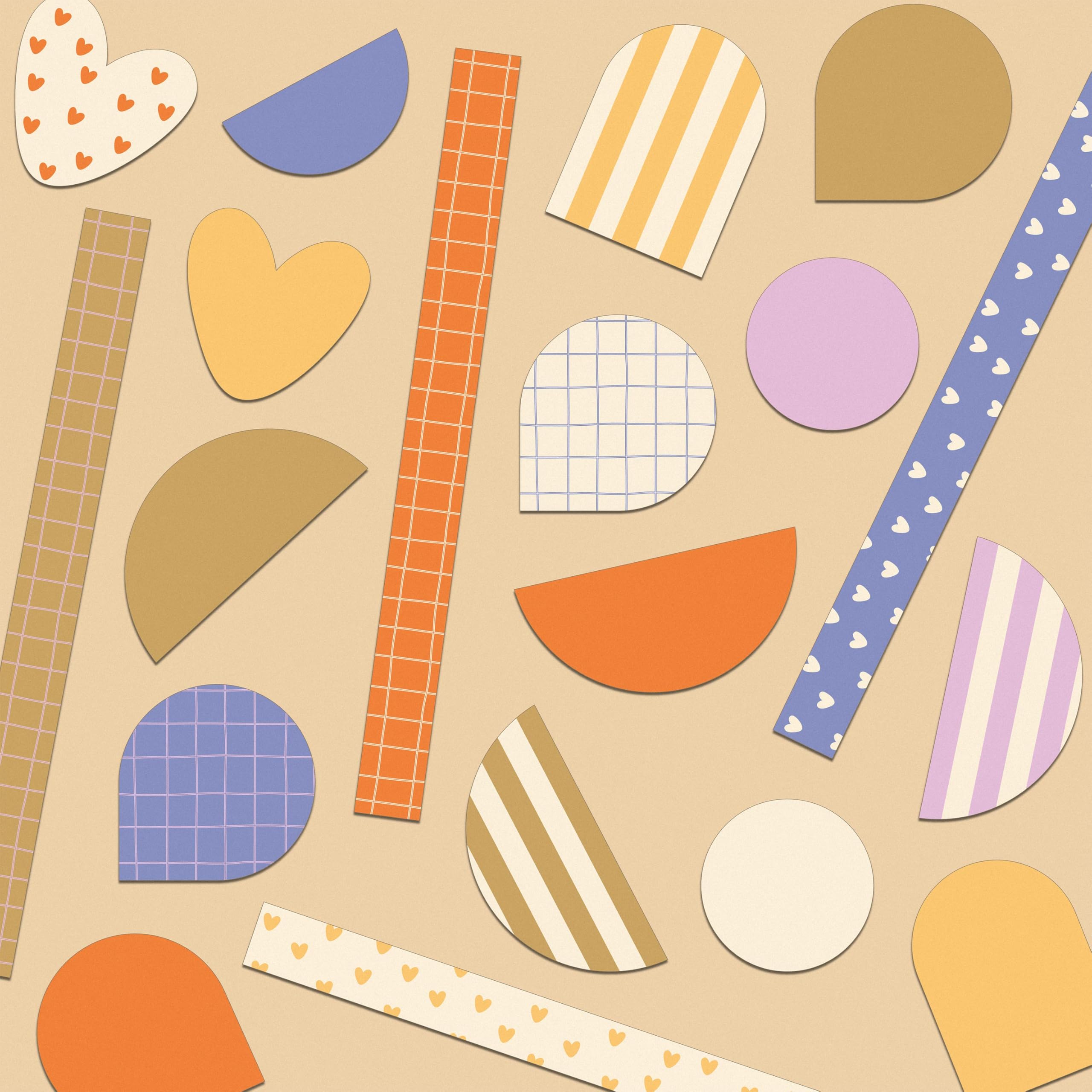 FERFLEX - Lavagna magnetica per bambini - Pinguino - decorazione da parete con banda magnetica riposizionabile - venduta con un set di forme geometriche - 60x81cm