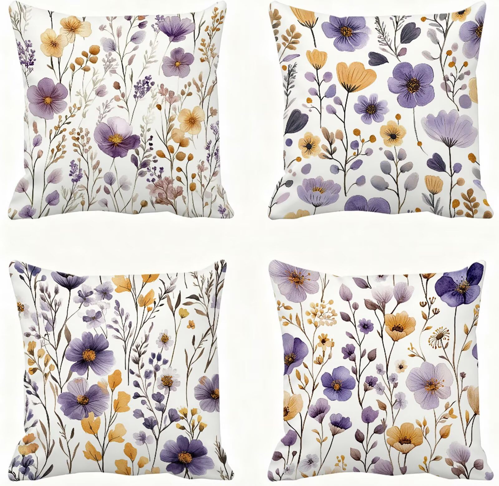 Protege oreiller 60 x 60 taie d'oreiller carrées violet housse coussin 60x60 maison