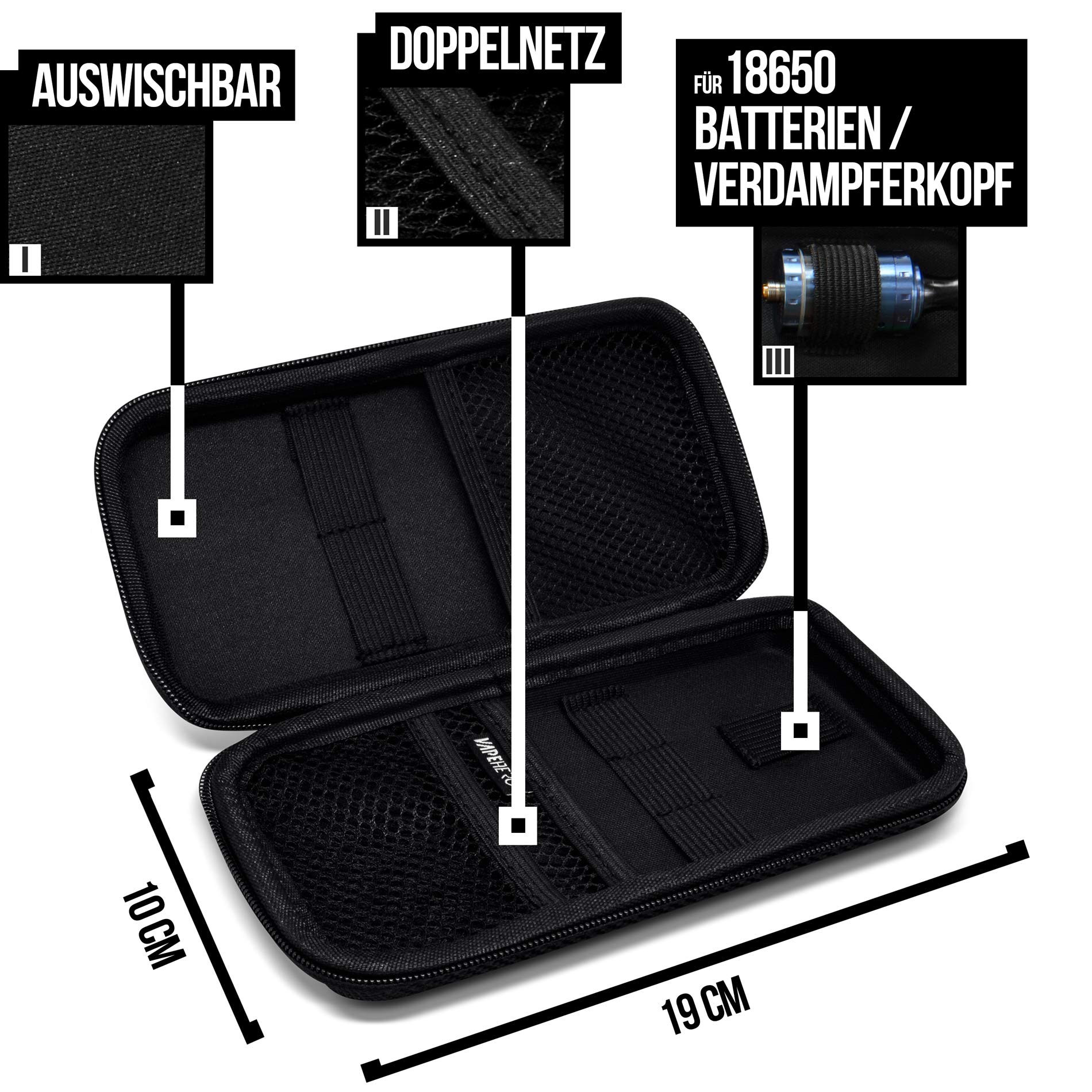 VapeHero® Sac Cigarette Électronique