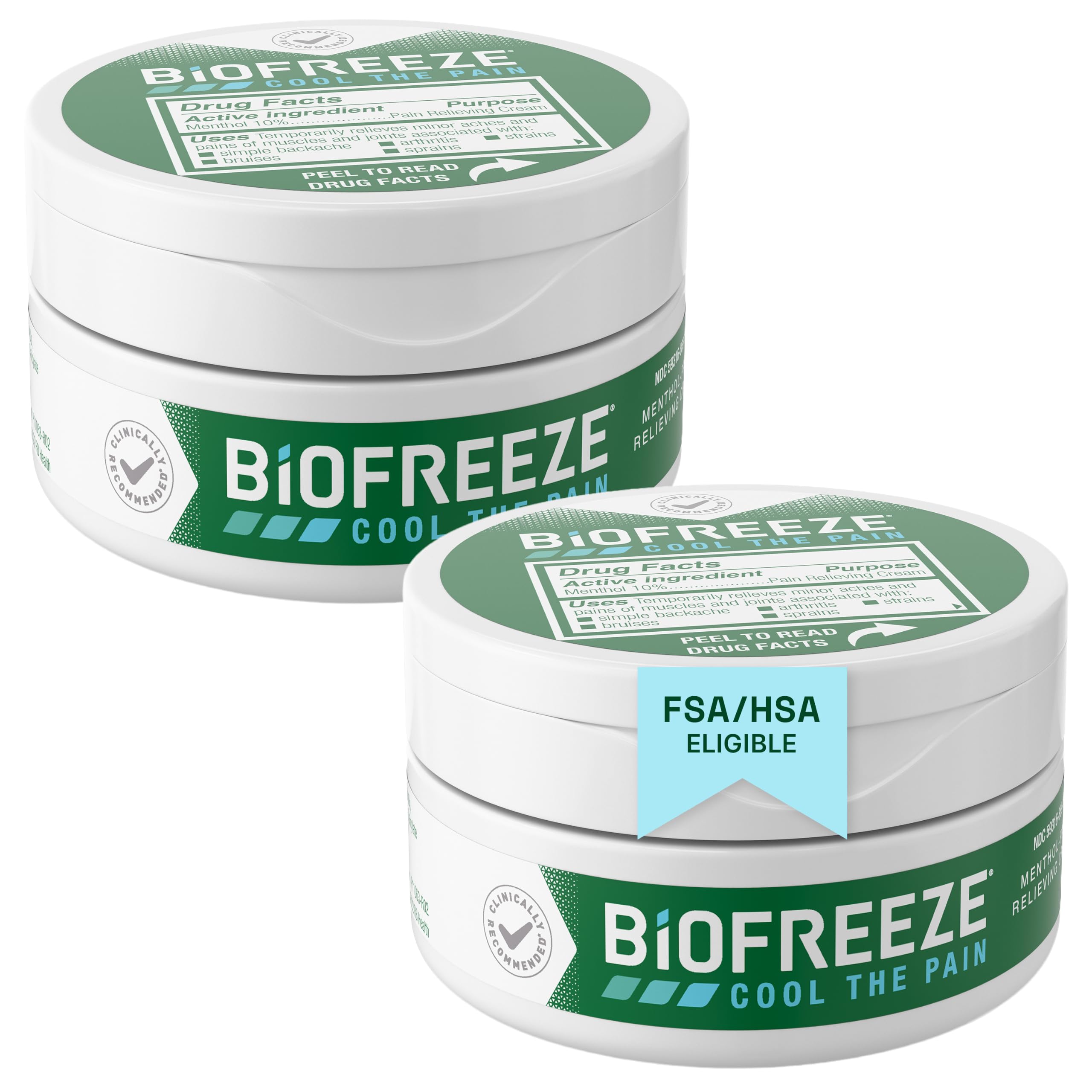 Amazon.com: Biofreeze Pain Relief Cream, Menthol Cream for