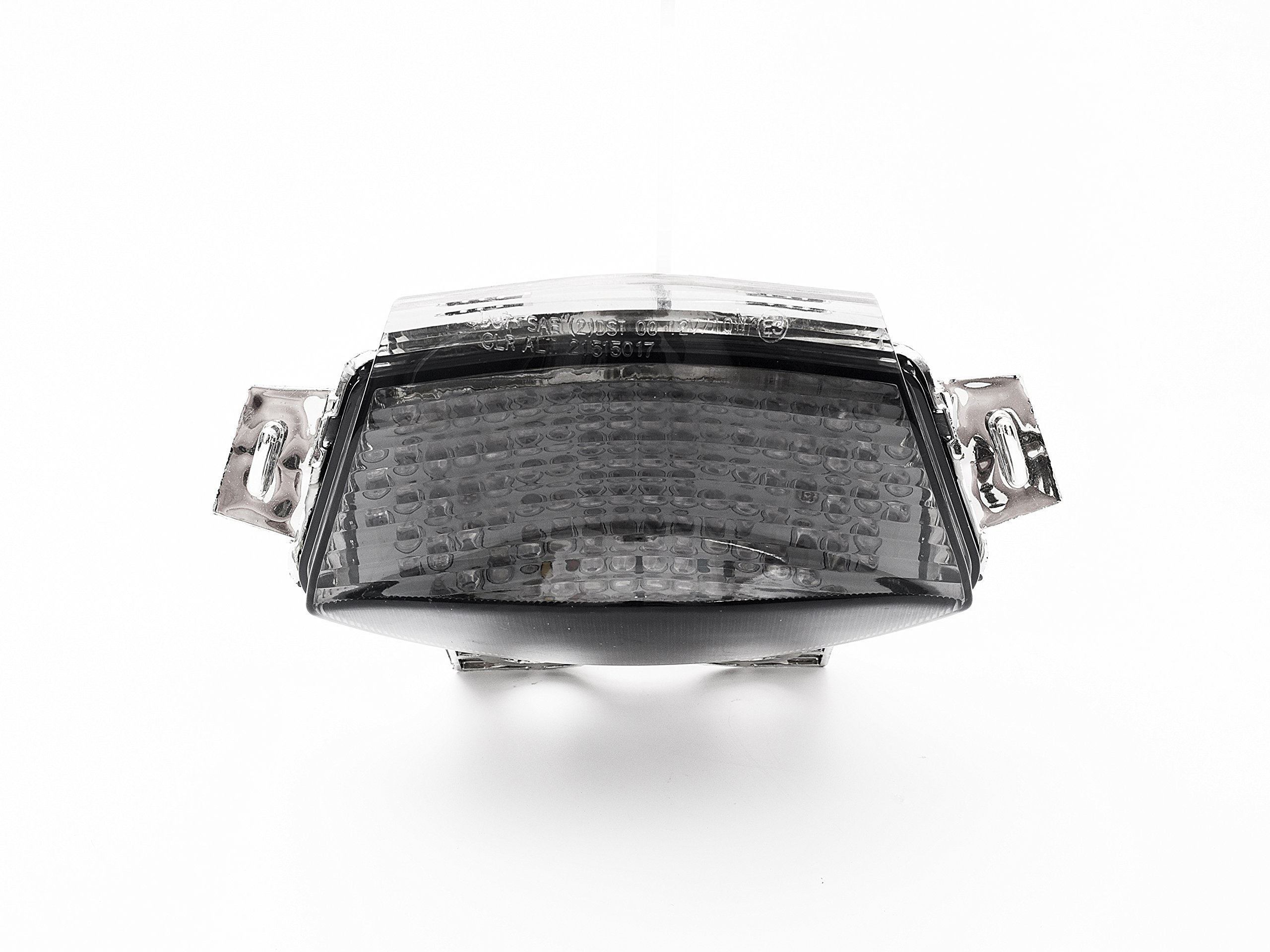 Motorcycle LED Brake Tail Light Integrated Turn Signals Compatible for Kawasaki 2006-2008 Ninja 650R EX650 (Styles 1: Integrated LED Tail Lights with