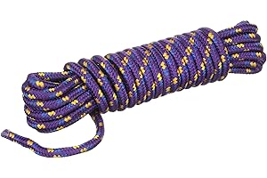 Neon Diamond Braid Polypro Utility Cord for Marine Use