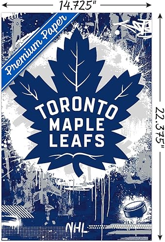 Miniatura 8 de Trends International NHL Toronto Maple Leafs - Maximalist Logo 23 Wall Poster